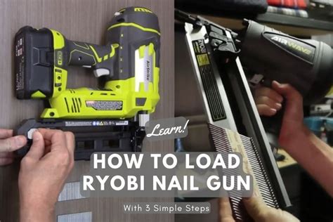 How To Load Ryobi Nail Gun 2013 Hardware Show: Ryobi P320 AirStrike Cordless 18 ga. Brad Nailer -  YouTube